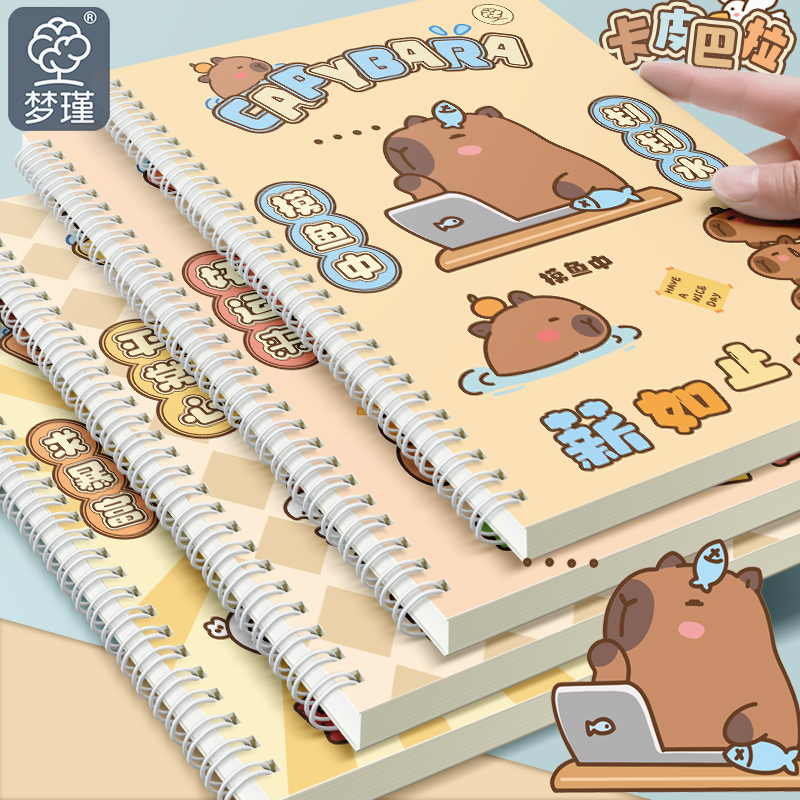 直播【福利】【卡皮巴拉】A5B5线圈本大学生本子高中批发专用