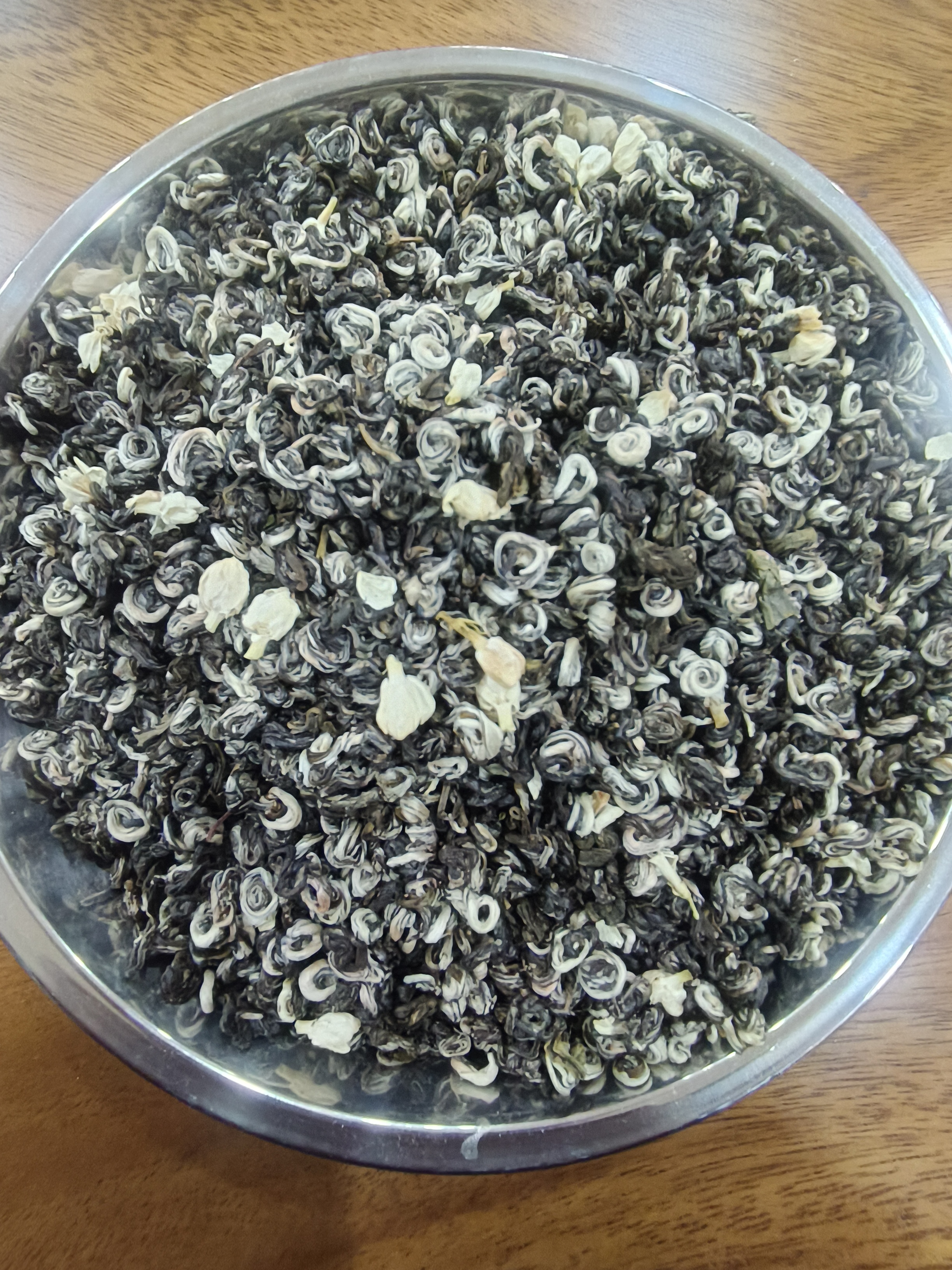 茉莉花茶玉螺王(散装)下单山东潍坊发货