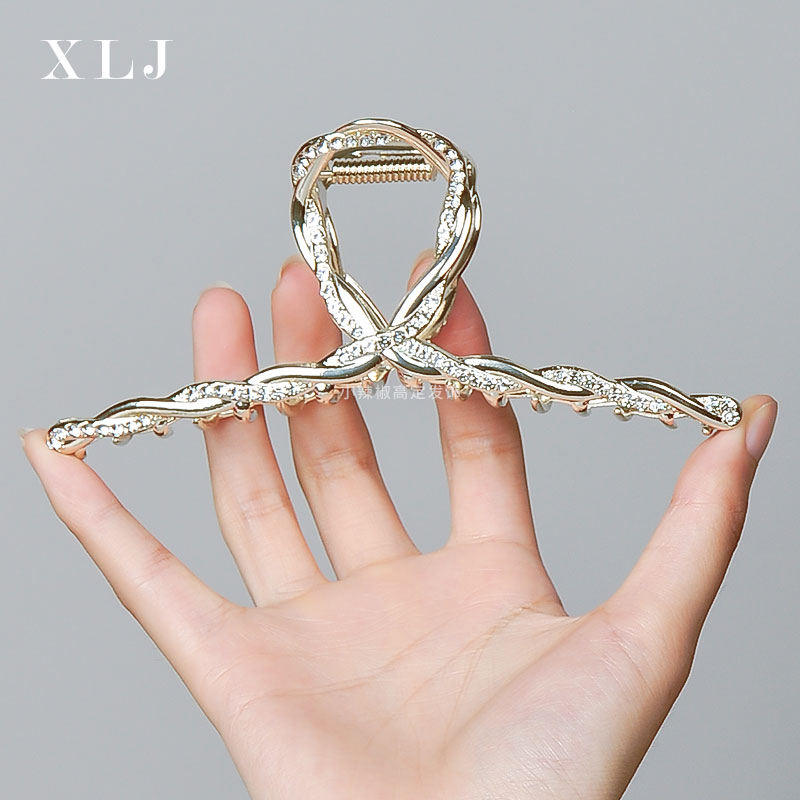 【星星流年】大号抓夹2025新款气质高级感鲨鱼夹后脑勺发夹发饰时尚