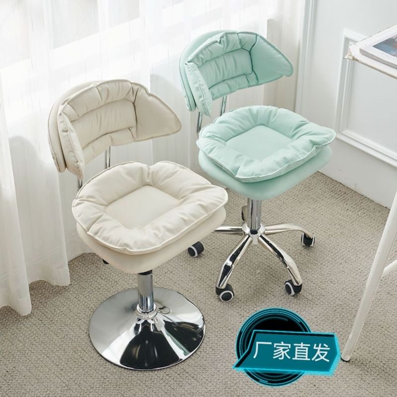 现代简约吧台椅舒适升降靠背旋转学习椅美容化妆凳子前台办公椅