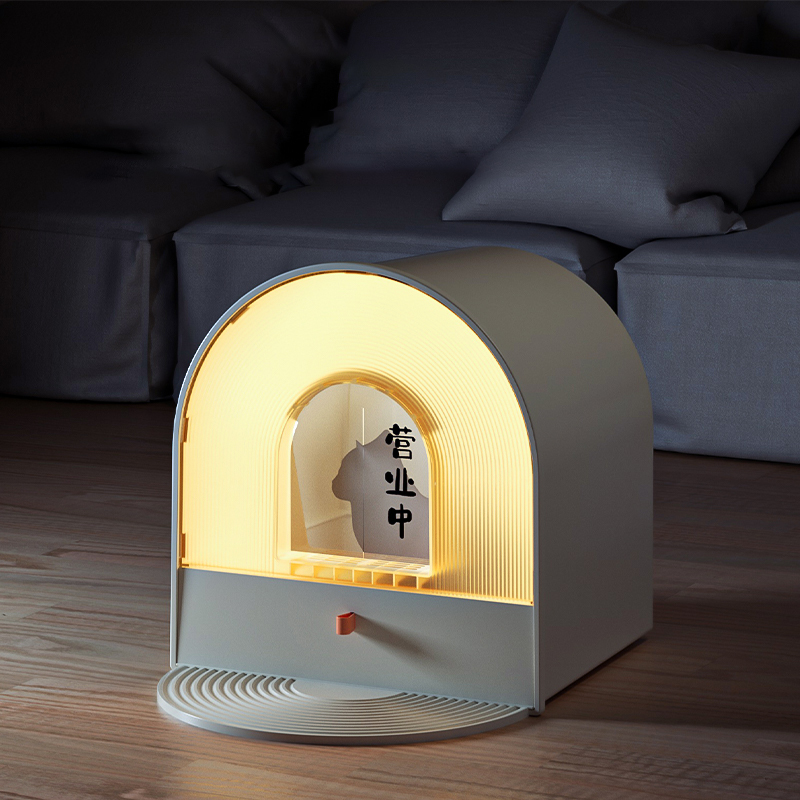 猫砂盆全封闭式大号特大超大抽屉式猫沙盆除臭防臭猫厕所猫咪用品