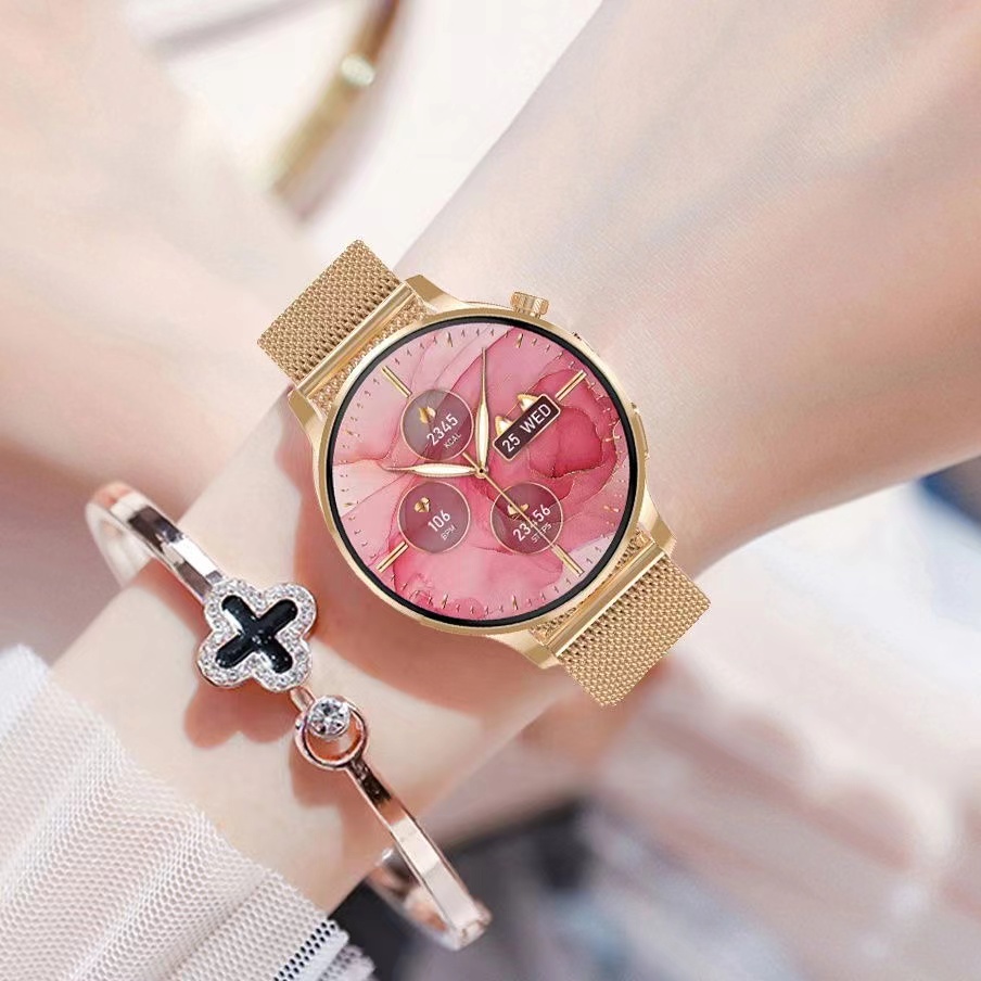 新款高配GT3智能蓝牙电话手表情侣血糖血压心率运动防水NFC多功能