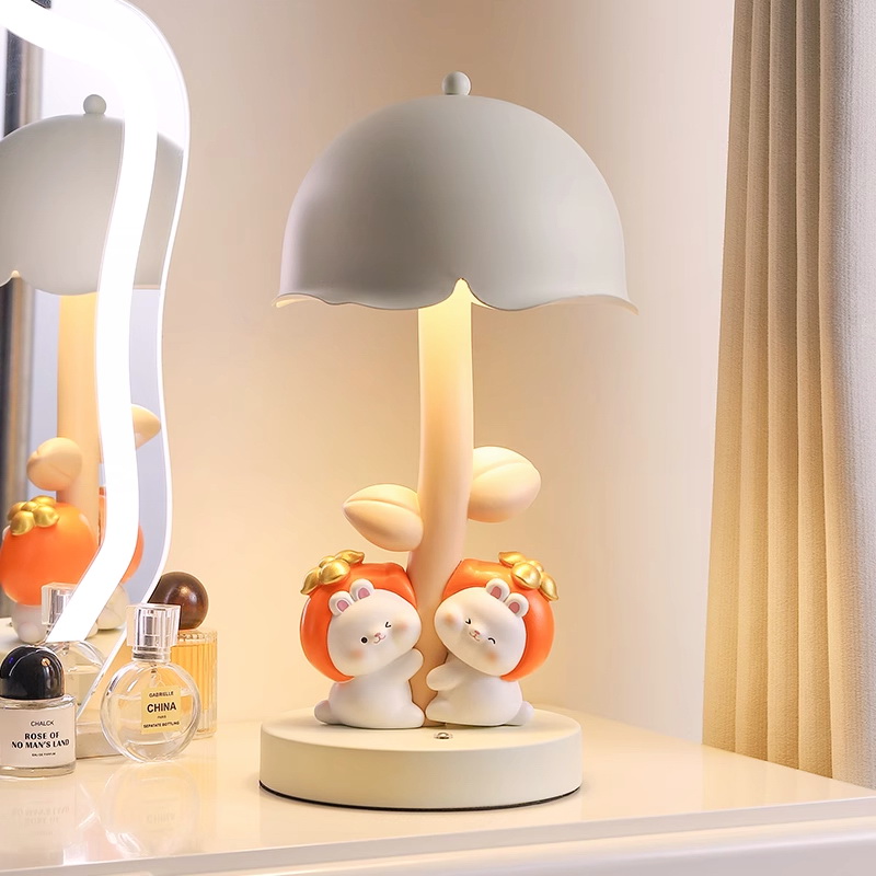 柿柿如意台灯摆件卧室床头灯家居氛围感装饰送闺蜜生日礼物男女生