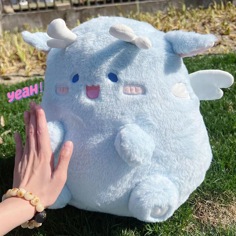 正版品爱优选墩墩龙公仔抱枕毛绒玩具布娃娃玩偶儿童节礼物送女孩