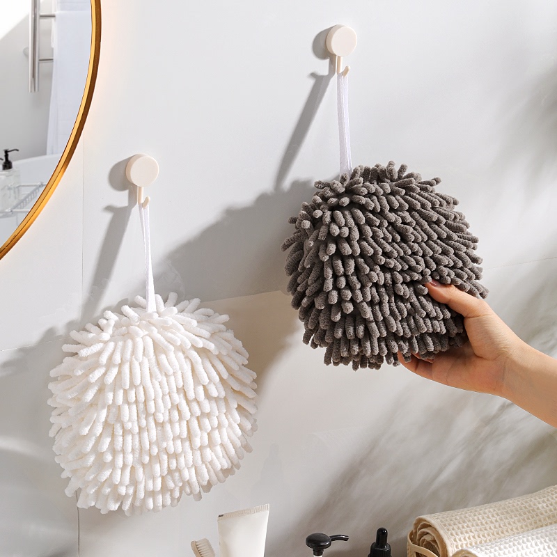 雪尼尔擦手巾可爱厨房用品家用吸水专用擦桌布加厚小毛巾抹布神器