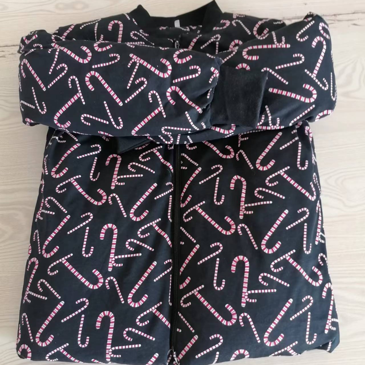 蚕丝女士可拆卸款拉链棉袄