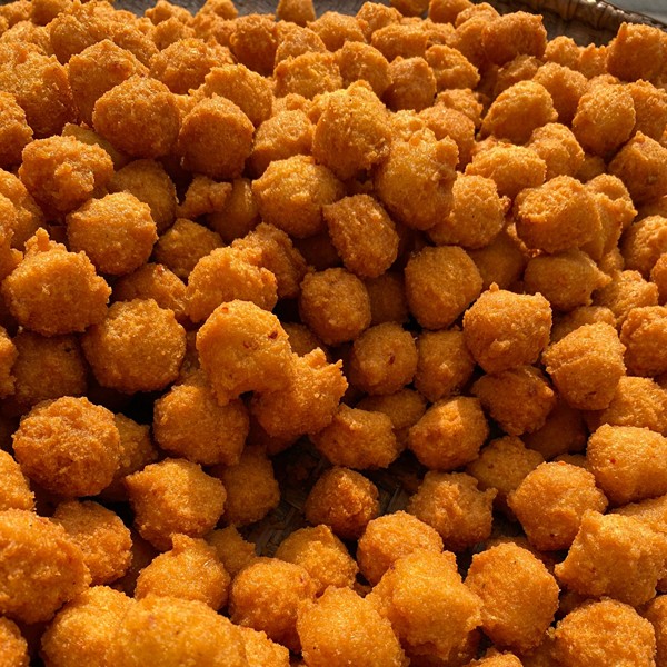 【麻乡记忆】湖北特产绿豆丸子手工现炸新鲜丸子零食火锅配菜