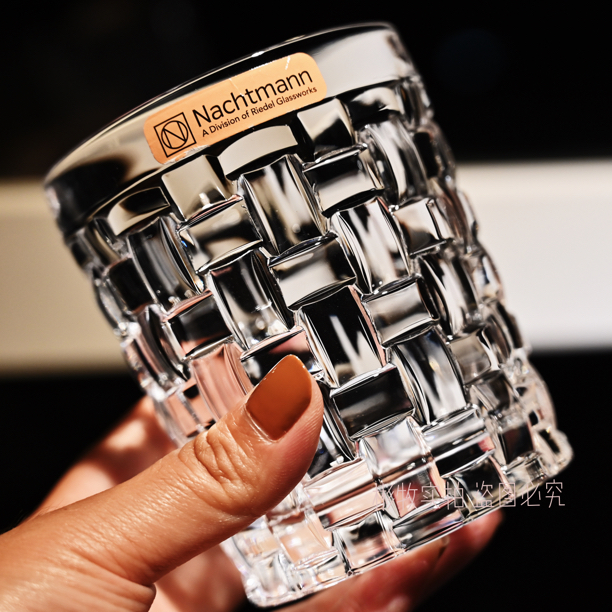 德国进口水晶玻璃洋酒杯创意威士忌杯水杯家用果汁杯轻奢加厚高档