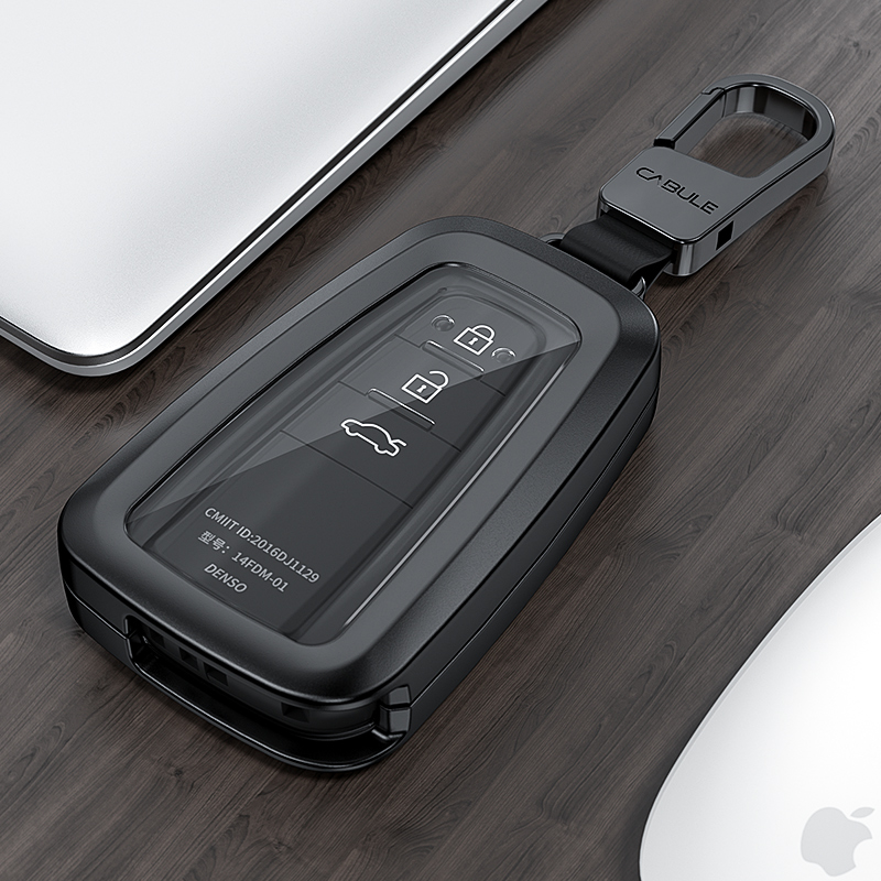 丰田钥匙套亚洲龙威兰达2022款汉兰达凯美瑞车钥匙壳包扣陆地