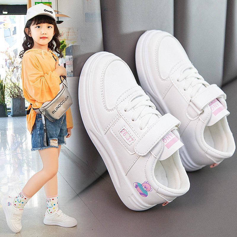 女童运动鞋2025春秋韩版儿童小白鞋男童板鞋百搭小女孩透气跑步鞋