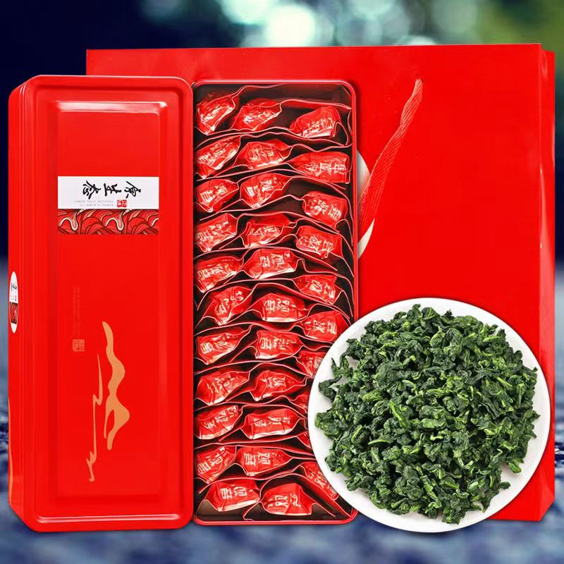 安溪清香型铁观音正味正宗福建高山铁观音乌龙茶小包礼盒装茶叶