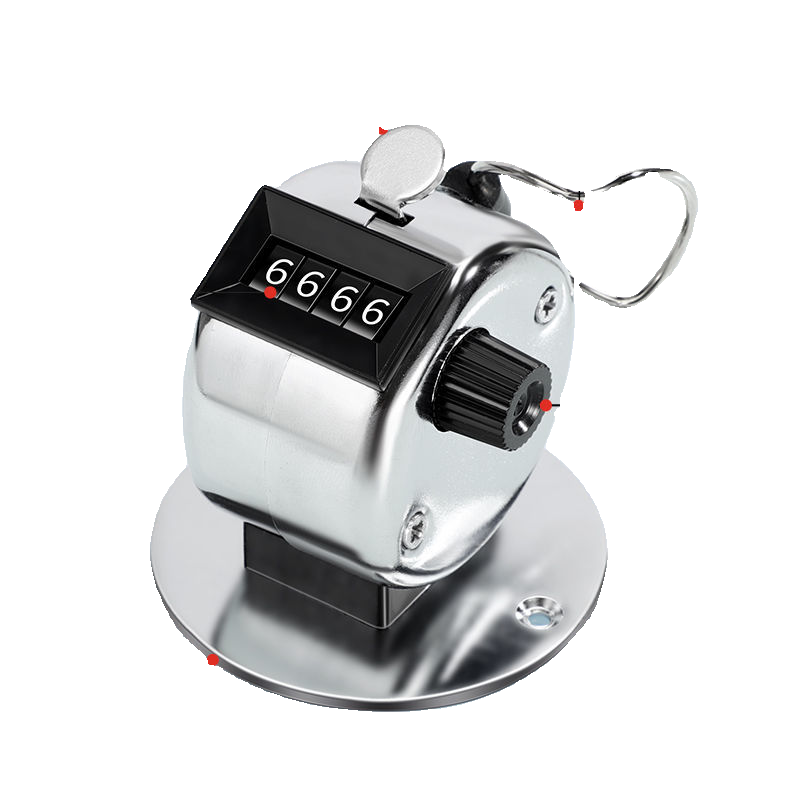 挖掘机装车计数器新款手动机械计数器仓库人流量点数器便携可调