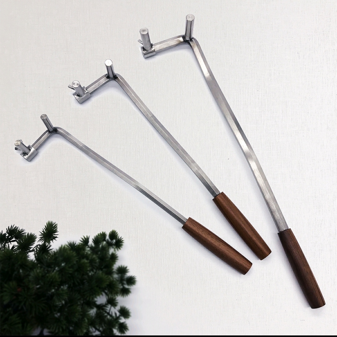盆景拿弯器不锈钢七字扳手可调节整枝器盆景造型工具弯枝工具