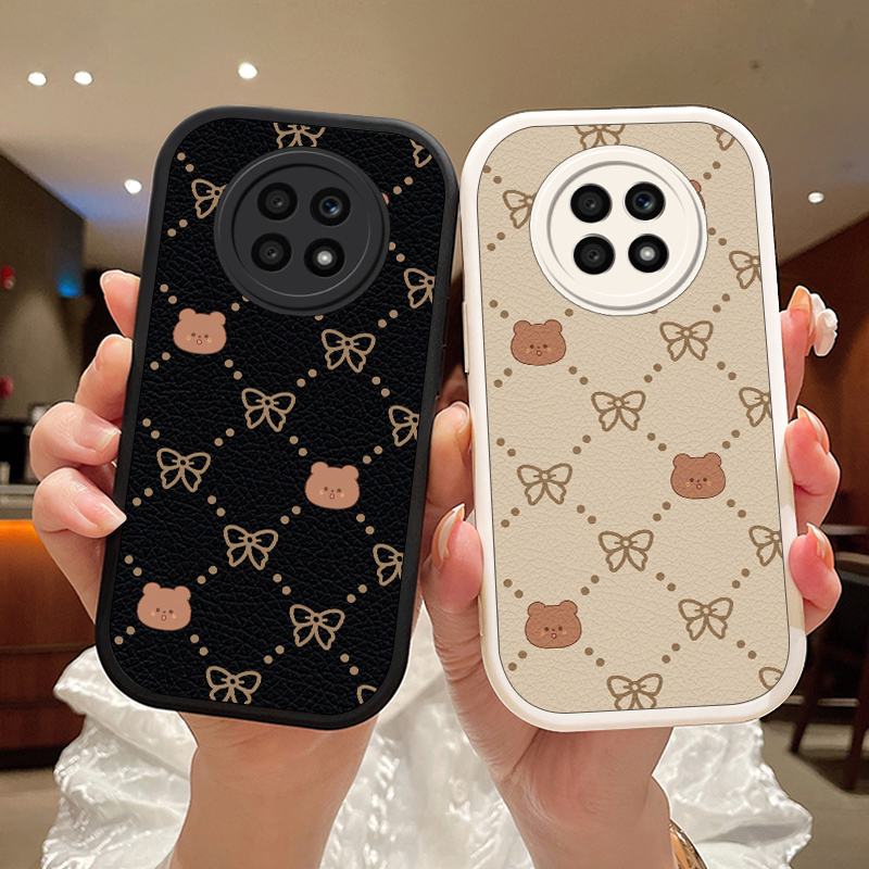 迷你熊适用华为荣耀x20手机壳小羊皮荣耀x20se防摔x10保护套硅胶