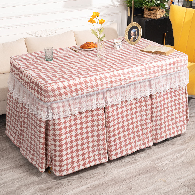 烤火罩加厚加绒电炉罩取暖桌烤火被茶几电暖炉罩套长方形桌布罩套