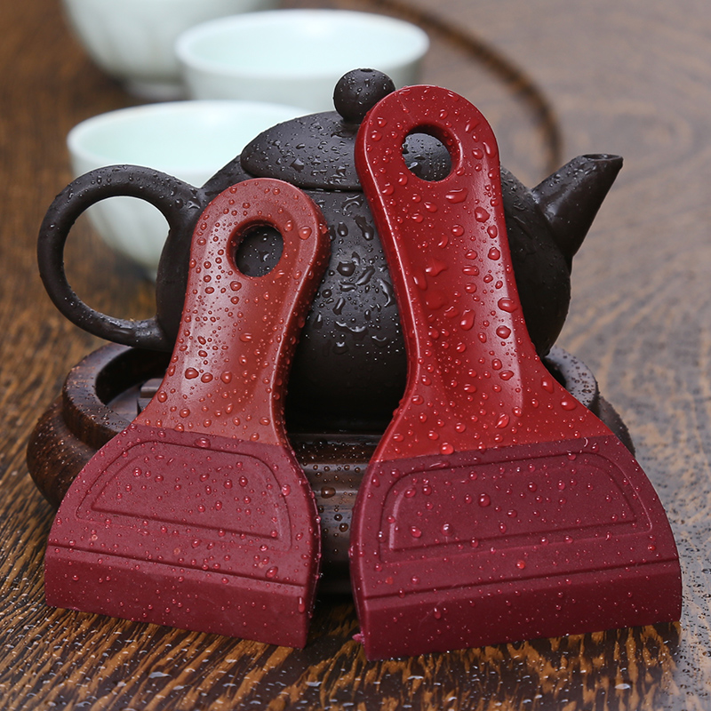 硅胶茶盘刮水刷茶台刮水板茶刷子茶刮茶具配件茶道刮水器扫水刷