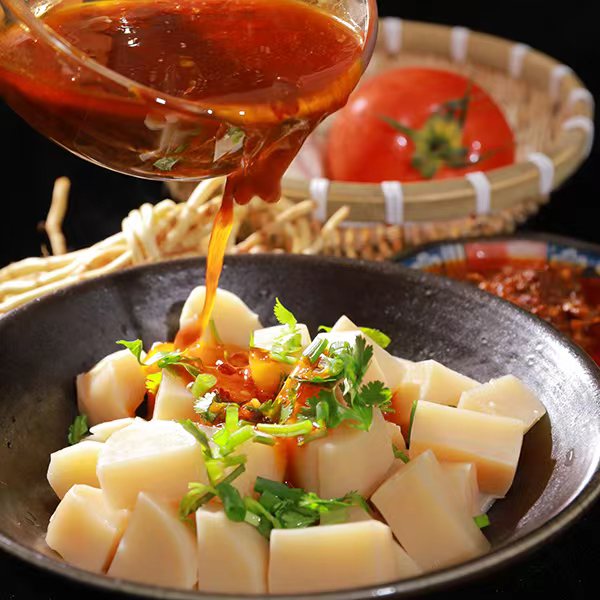 【优选小吃】贵州铜仁农家手工米豆腐新鲜现做特色美食