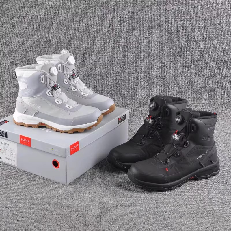 外贸高端牛货欧洲情侣户外防水冰面止滑3M保暖-30°雪地靴 1514