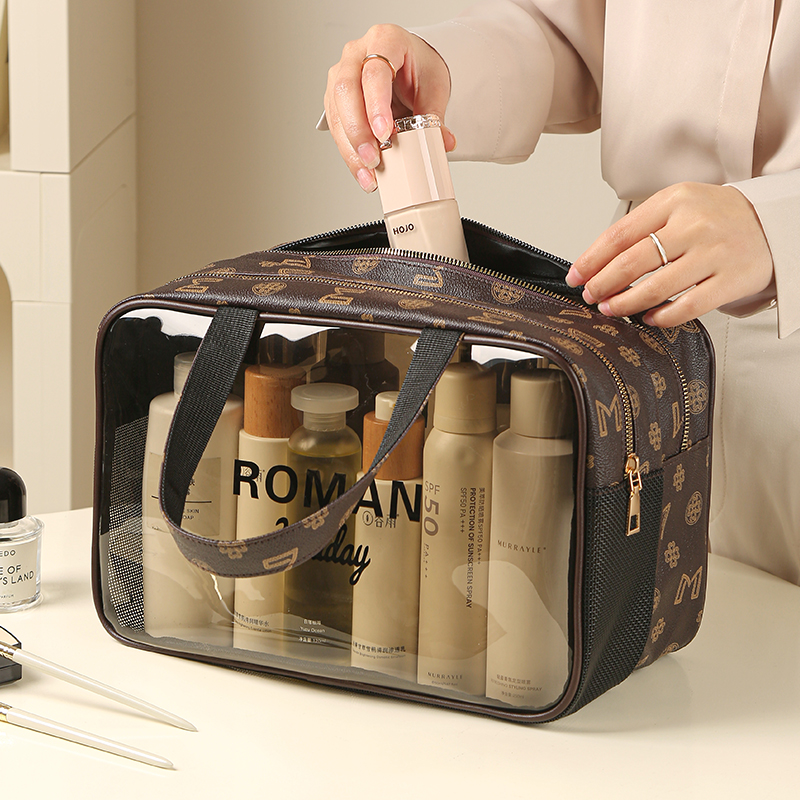 化妆品包ins高级感防水pvc超火大容量女便携手提旅行洗漱出差收纳