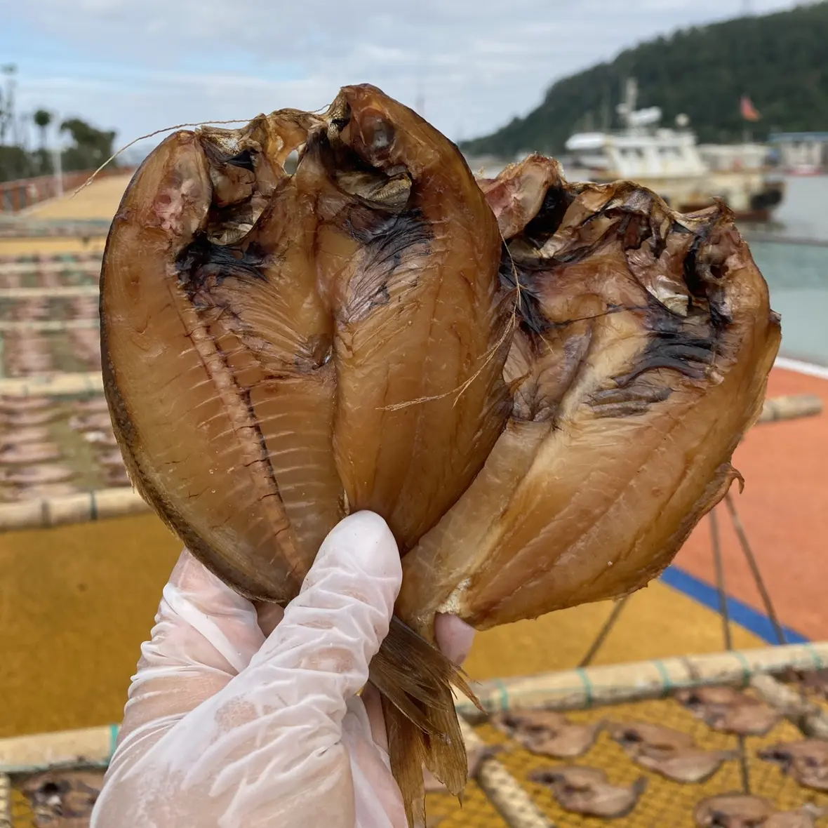 传统工艺制作的海洋风味肉鲳干