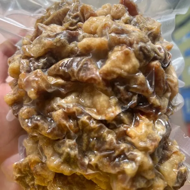 本地菜籽油现炸现发黑毛小酥肉滑肉