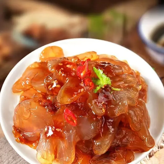 （到手五斤）山东特产鲜脆爽口海蜇丝可凉拌海鲜净含量60%以上