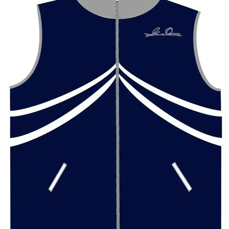 签字嘻哈Oldschool滑板马甲美式复古潮流街头风宽松休闲外搭