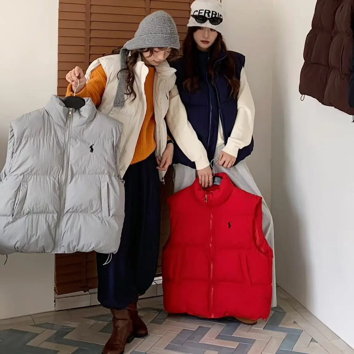 韩版立领棉马甲秋冬季新款简约时尚保暖外穿坎肩