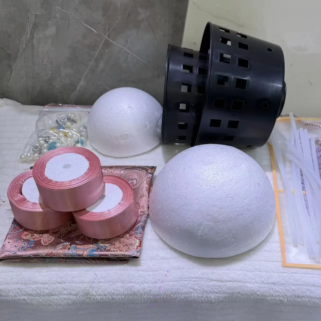 藏式手工花束粉色系列材料包