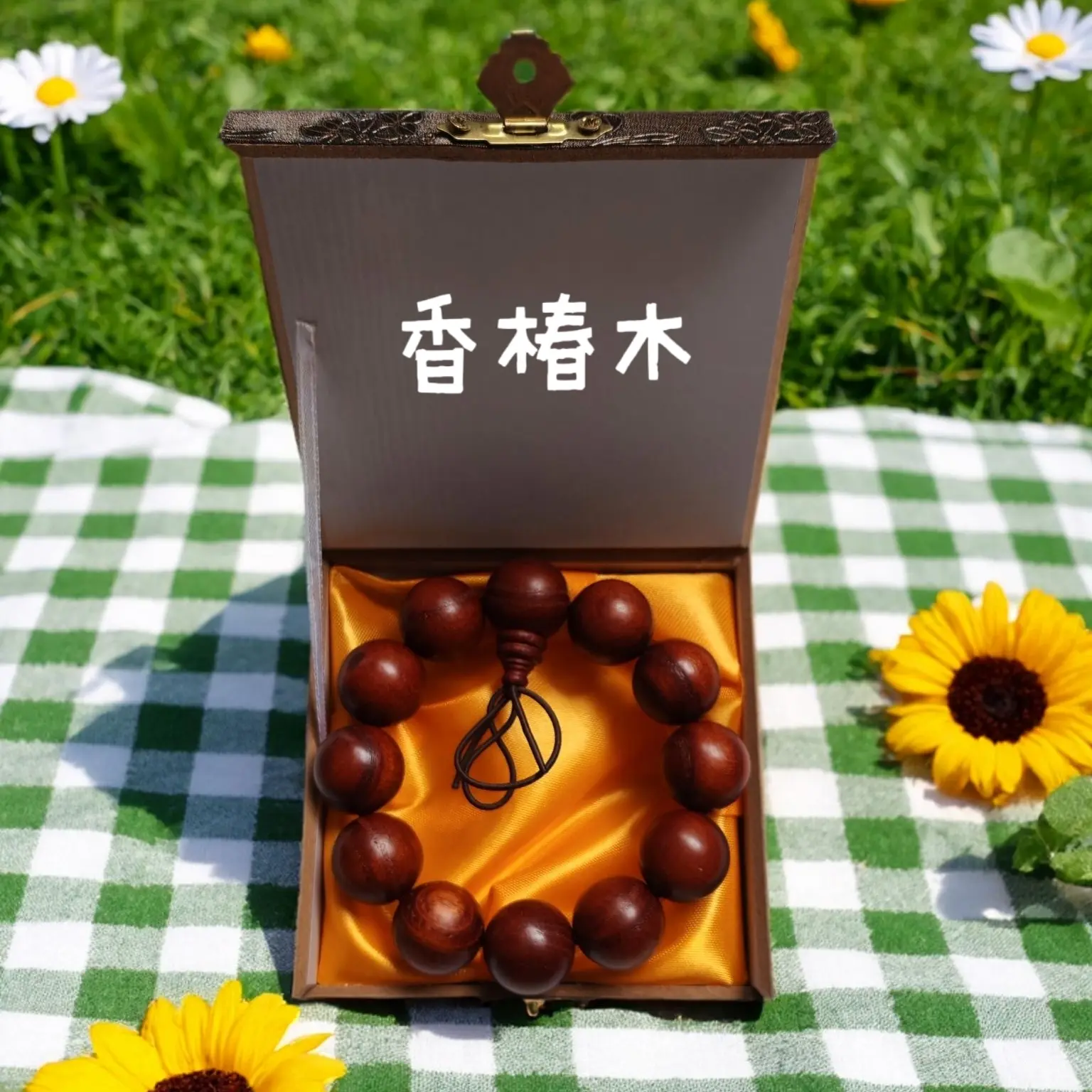 非金属木质手链 老料木质文玩锻炼把玩男女饰品单圈首饰手串