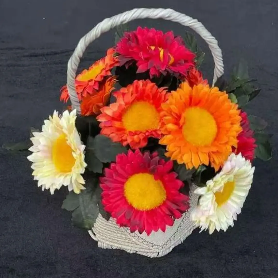 麦秆菊花束客厅太阳花真花鲜花风干天然植物干花家具摆件干花花束