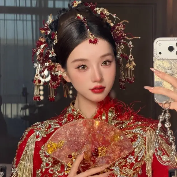 WHITE手作中式｜“人间绝色”全铜镀九大件套