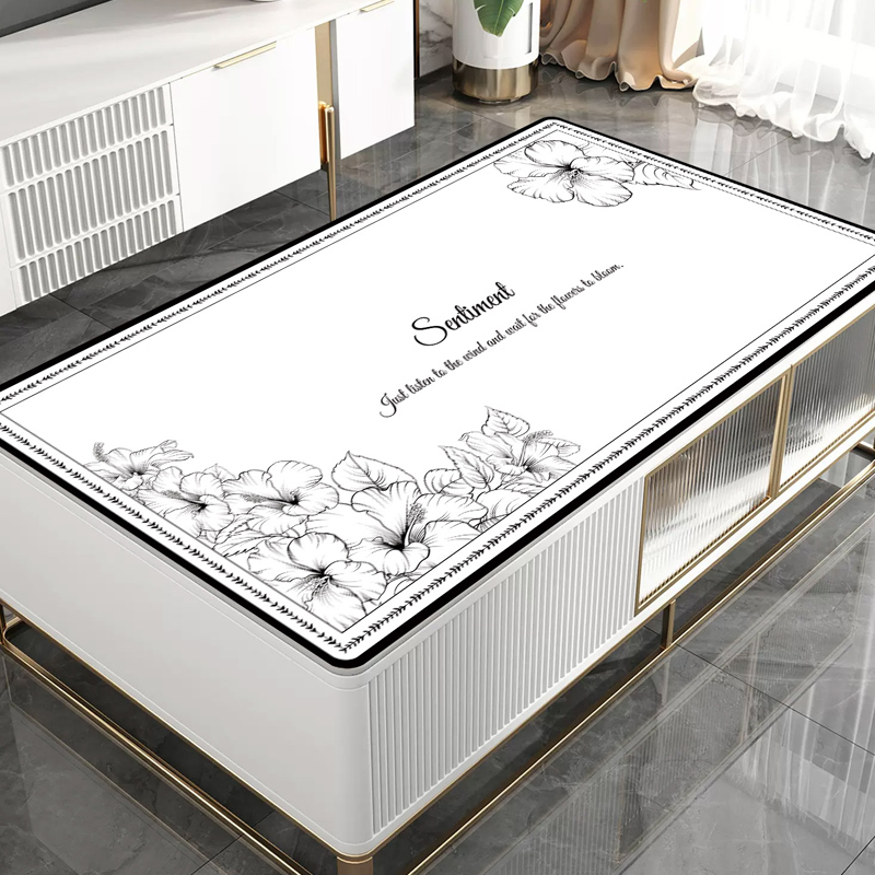 法式田园茶几桌垫保护垫桌布餐桌垫防水防油防烫桌面茶几台面垫子