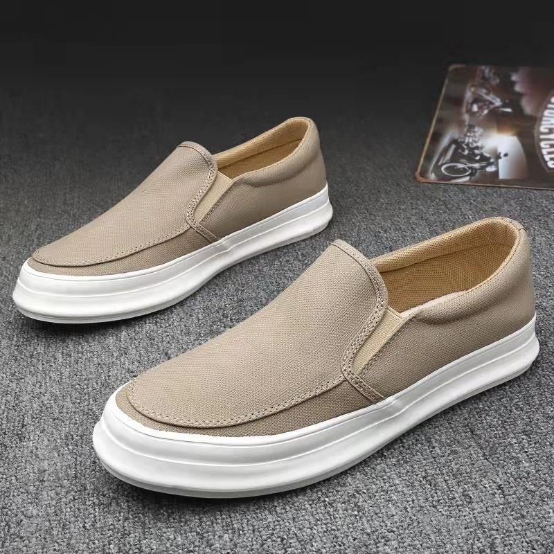 帆布鞋男款春夏休闲布鞋低帮软底防滑男士帆布鞋舒适百搭透气单鞋