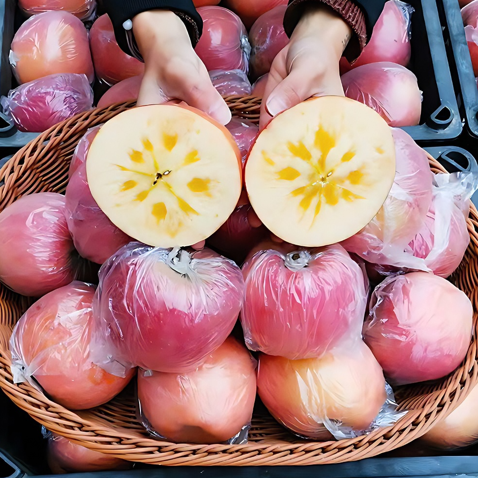 【山西丑苹果】黄土高坡冰糖心苹果新鲜采摘5/9斤脆甜红富士苹果