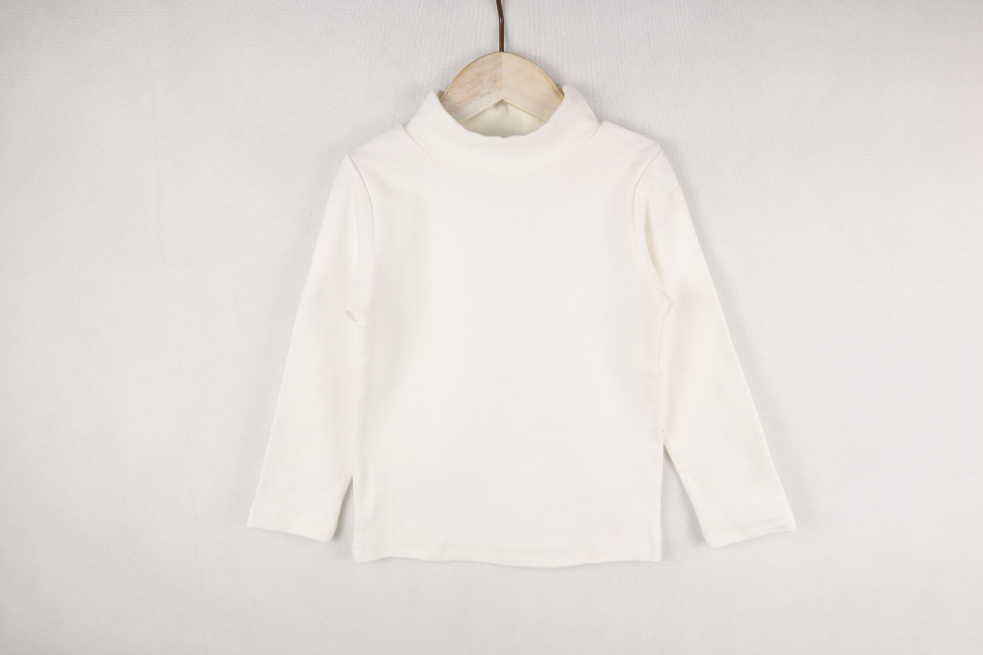 【自助】小朋友小立领基础穿搭糖果色内搭打底衣