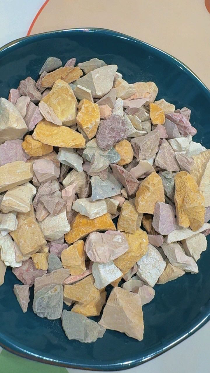 新疆多种颜色混合中颗粒颜色不可选天然泥土彩色新疆土养花营养土