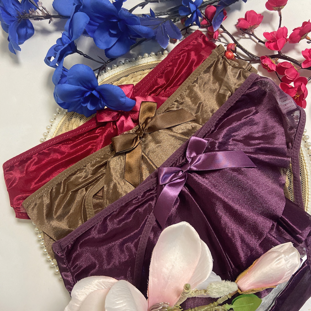 时尚女士蝴蝶结家居裤（两条装）