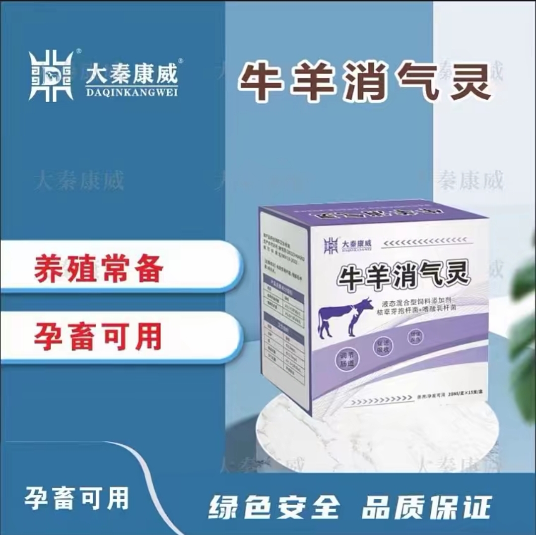 饲料添加剂牛羊消气灵液态增强反刍消除胀气调节肠道促进吸收