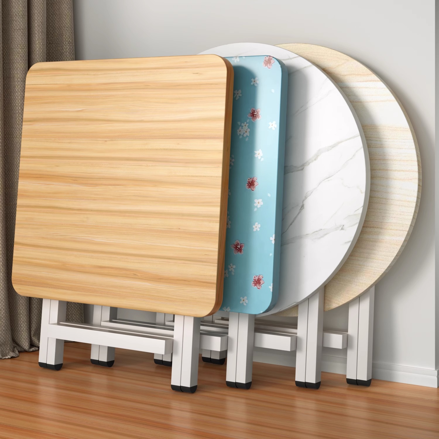 可折叠桌子餐桌家型简易饭桌出租屋户外便携摆摊电脑桌吃饭小桌子