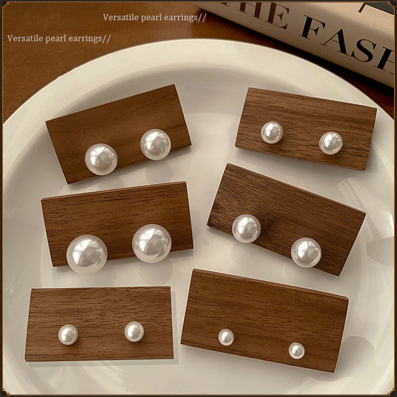 合金耳饰 百搭法式复古施家同款耳钉耳环高级感复古气质通勤耳饰