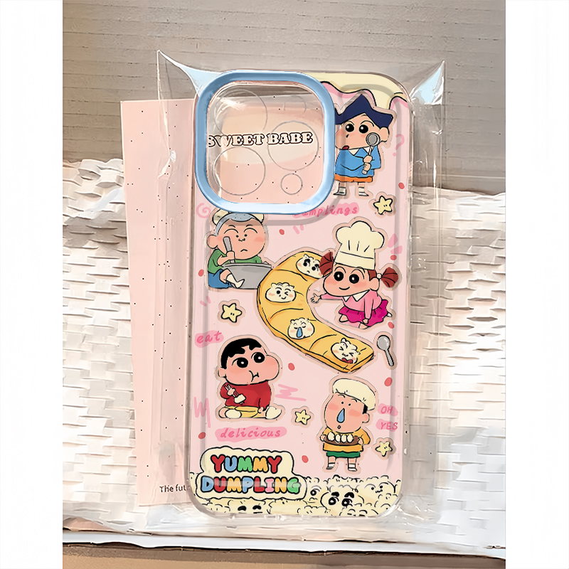 BANCA可爱甜品小新适用iphone16/15手机壳苹果14小米vivo华为oppo