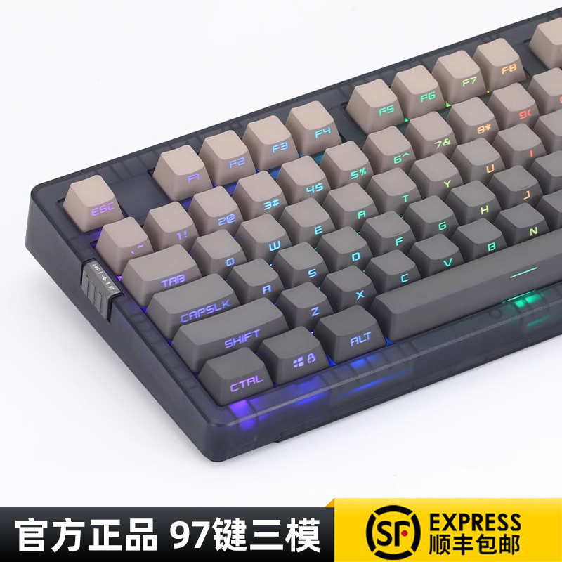 佐赫zh980微尘侧刻机械键盘三模有线无线蓝牙客制化电竞办公专用