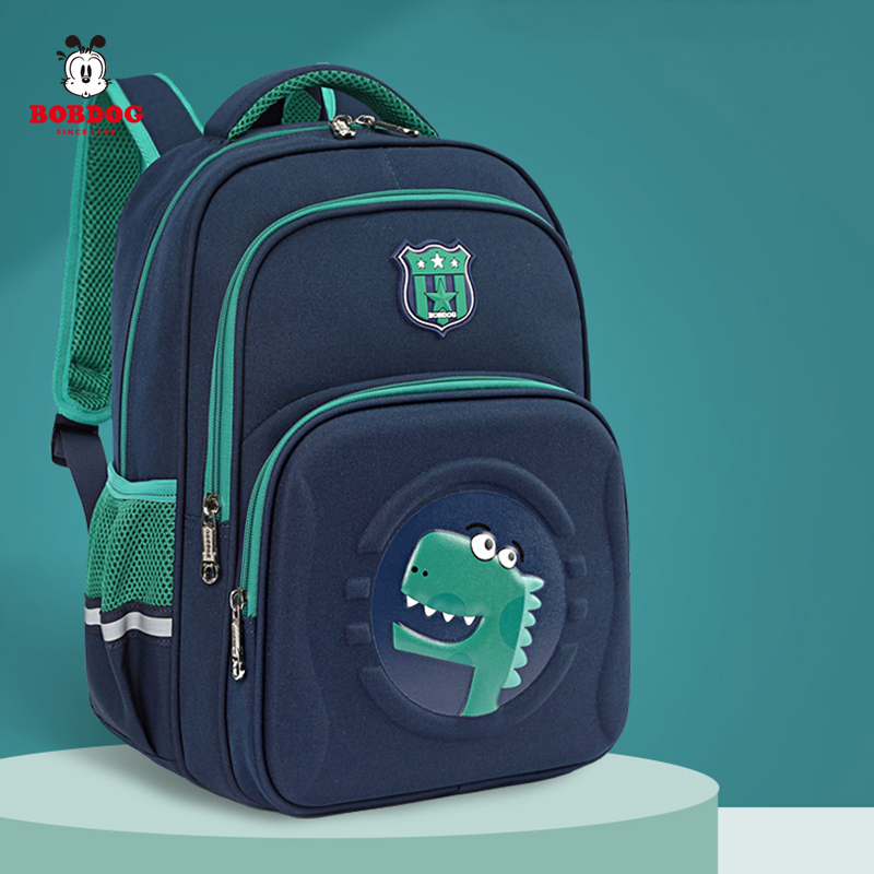 巴布豆儿童书包小学生男童一二三五年级女童超轻护脊减负双肩背包
