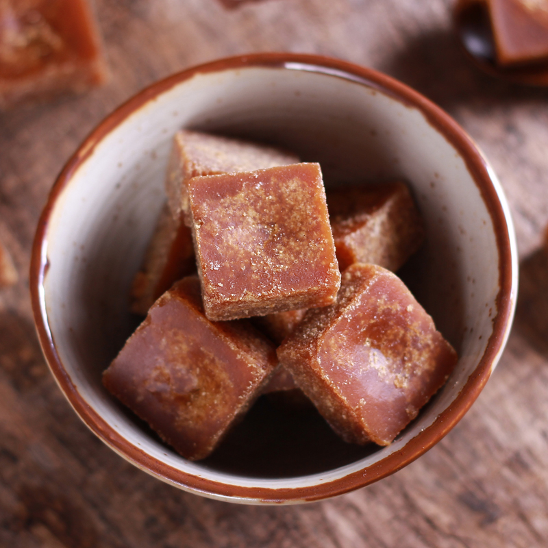 云南古法红糖块初榨原汁老红糖正品产妇纯正甘蔗手工糖500g食用