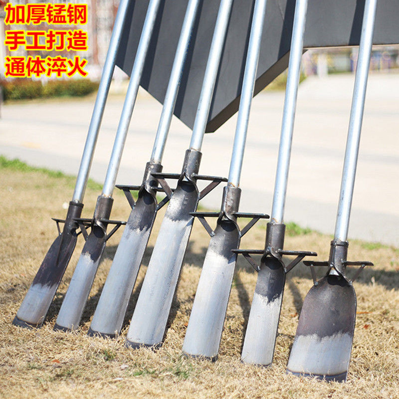 挖树铲子锰钢加厚铁锹起苗神器洛阳铲挖土坑树根农用户外园林工具