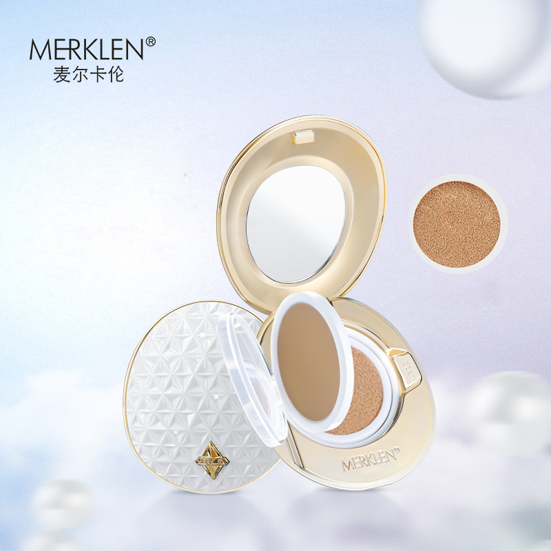 【正装+替换装+遮瑕膏】麦尔卡伦气垫+遮瑕亮颜防水不脱妆