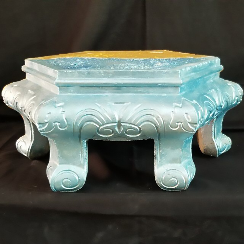 水泥花盆脚模具花盆底座模型水泥制品塑料建筑模板园林绿化装饰