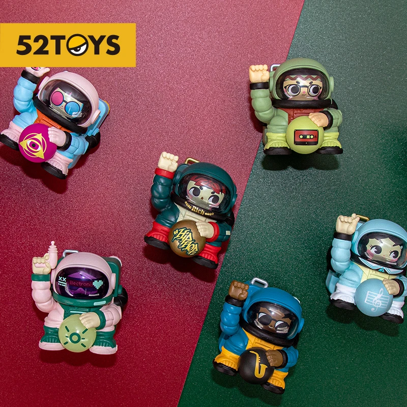 52TOYS 招财宇航员猫王收音机系列盲盒