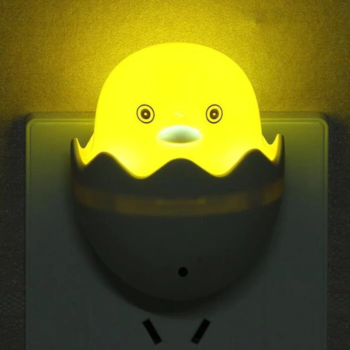 光控小黄鸭LED小夜灯